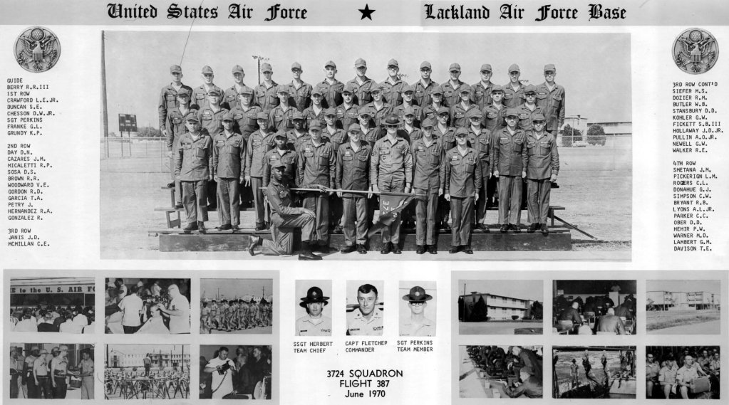1970,LacklandAFB,Squadron 3724, Flight 387