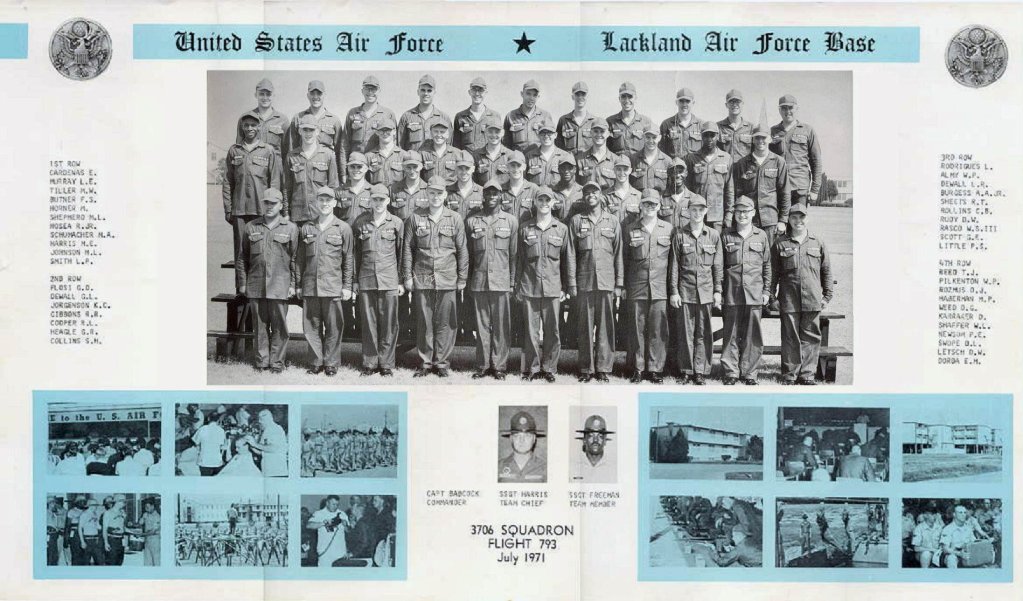 1971,LacklandAFB,Squadron 3706, Flight 793