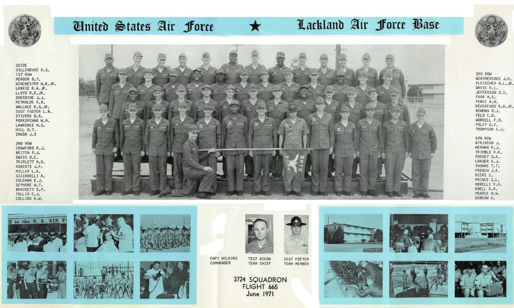 1971,LacklandAFB,Squadron 3724, Flight 665