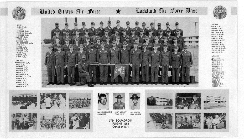 1971,LacklandAFB,Squadron 3724, Flight 1383