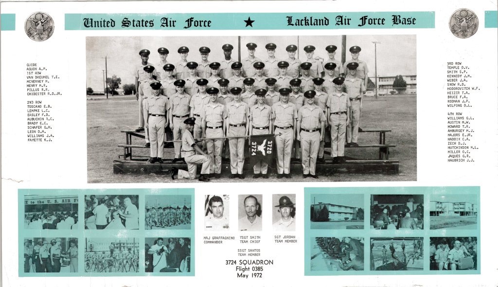 1972,Lackland AFB,Squadron 3724,Flight 385