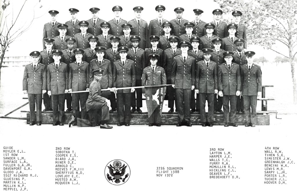 1972,Lackland AFB,Squadron 3726,Flight 1388