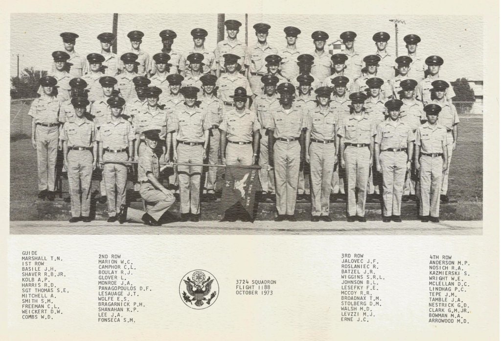 1973,Lackland AFB,Squadron 3724,Flight 1188
