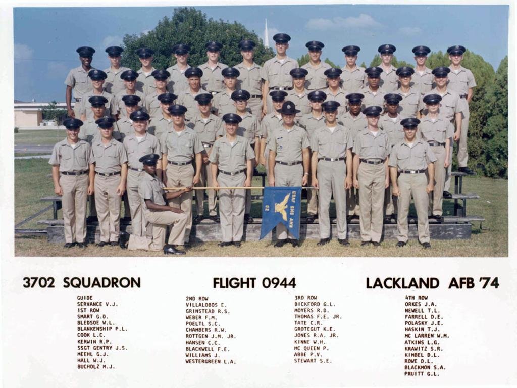 1974,LacklandAFB,Squadron 3702, Flight 0944