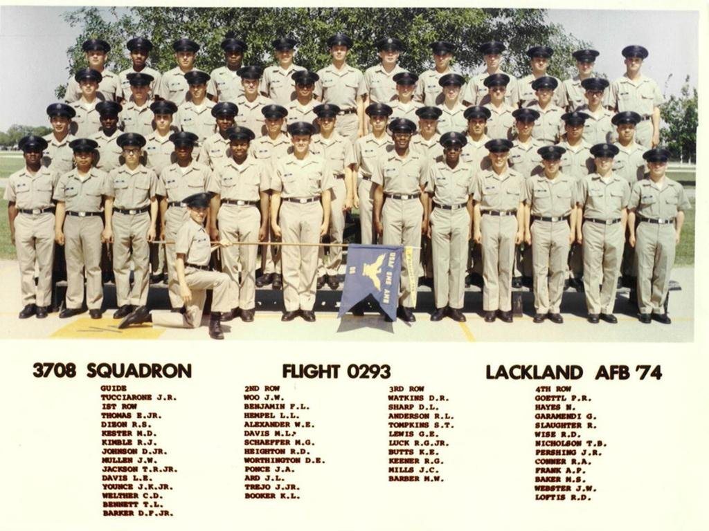 1974,LacklandAFB,Squadron 3708, Flight 0293