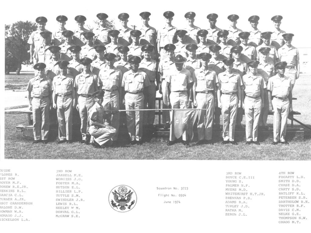 1974,LacklandAFB,Squadron 3723, Flight 0504