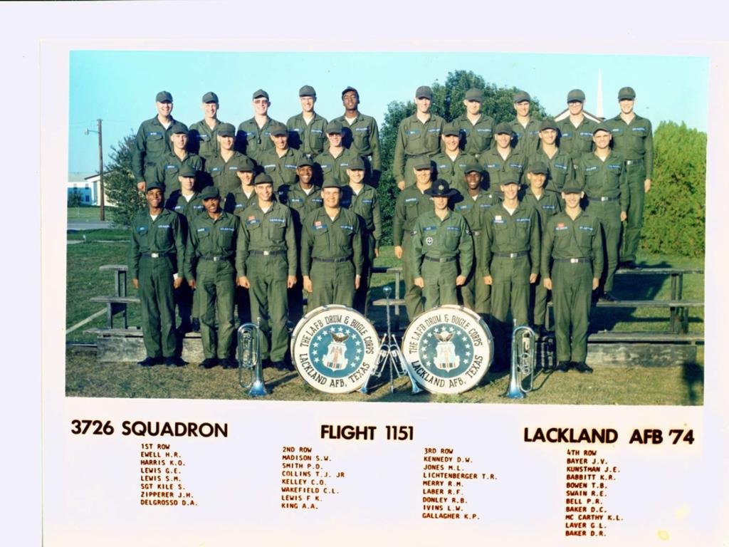 1974,LacklandAFB,Squadron 3726, Flight 1151