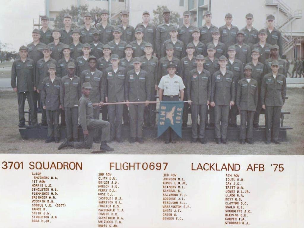 1975,LacklandAFB,Squadron 3701, Flight 0697