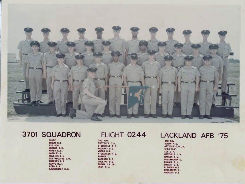 1975,LacklandAFB,Squadron 3701, Flight 0244