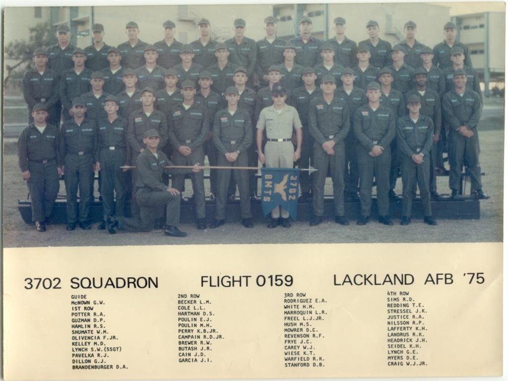 1975,LacklandAFB,Squadron 3702, Flight 0159