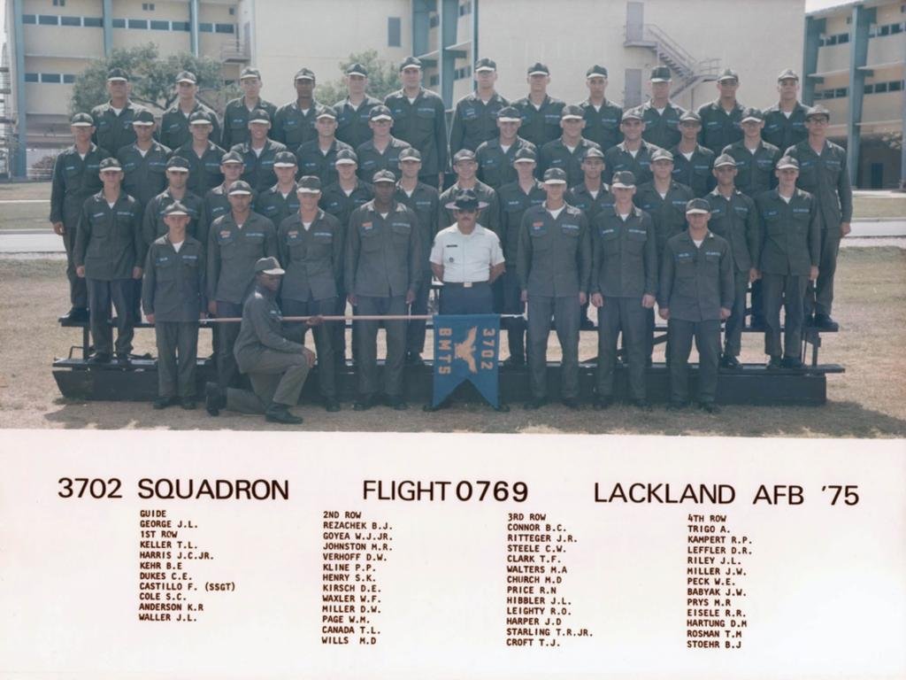 1975,LacklandAFB,Squadron 3702, Flight 0769