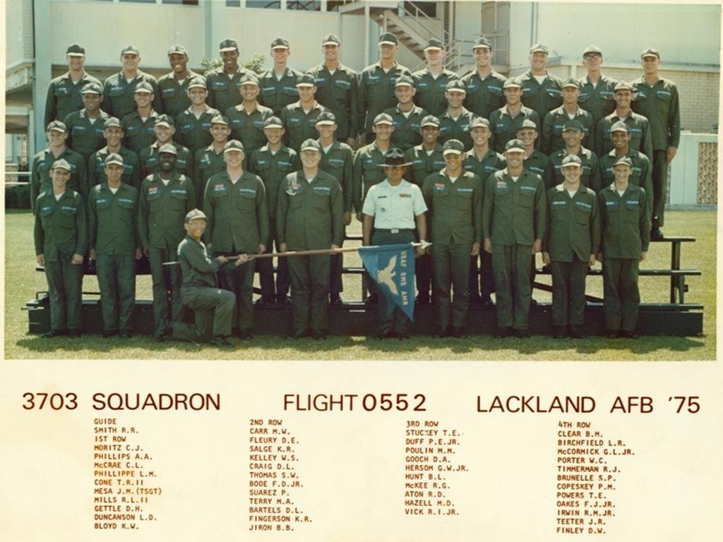 1975,LacklandAFB,Squadron 3703, Flight 0552