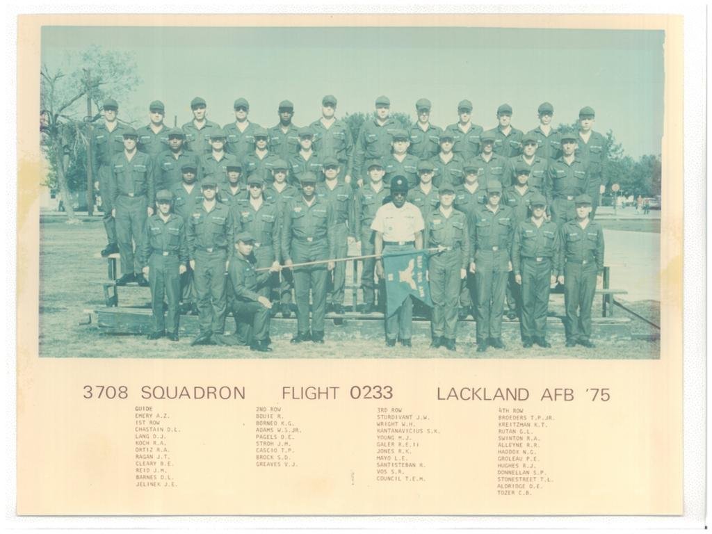 1975,LacklandAFB,Squadron 3708, Flight 0233