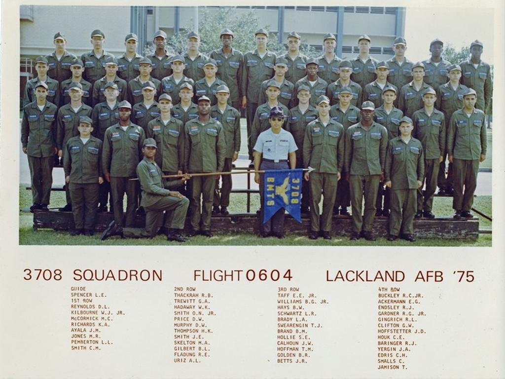1975,LacklandAFB,Squadron 3708, Flight 0604