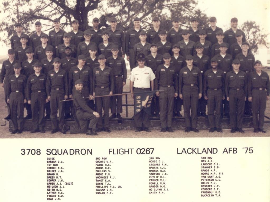 1975,LacklandAFB,Squadron 3708, Flight 0267