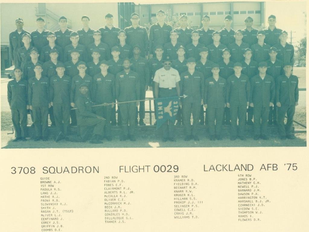 1975,LacklandAFB,Squadron 3708, Flight 0029