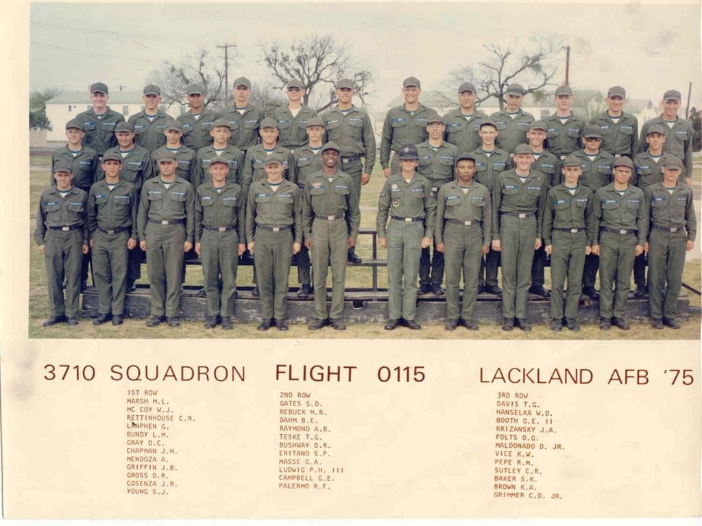 1975,LacklandAFB,Squadron 3710, Flight 0115
