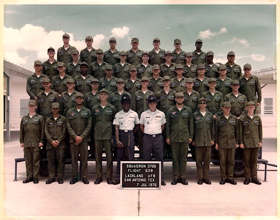 1976, Lackland AFB, Squadron 3726, Flight 638
