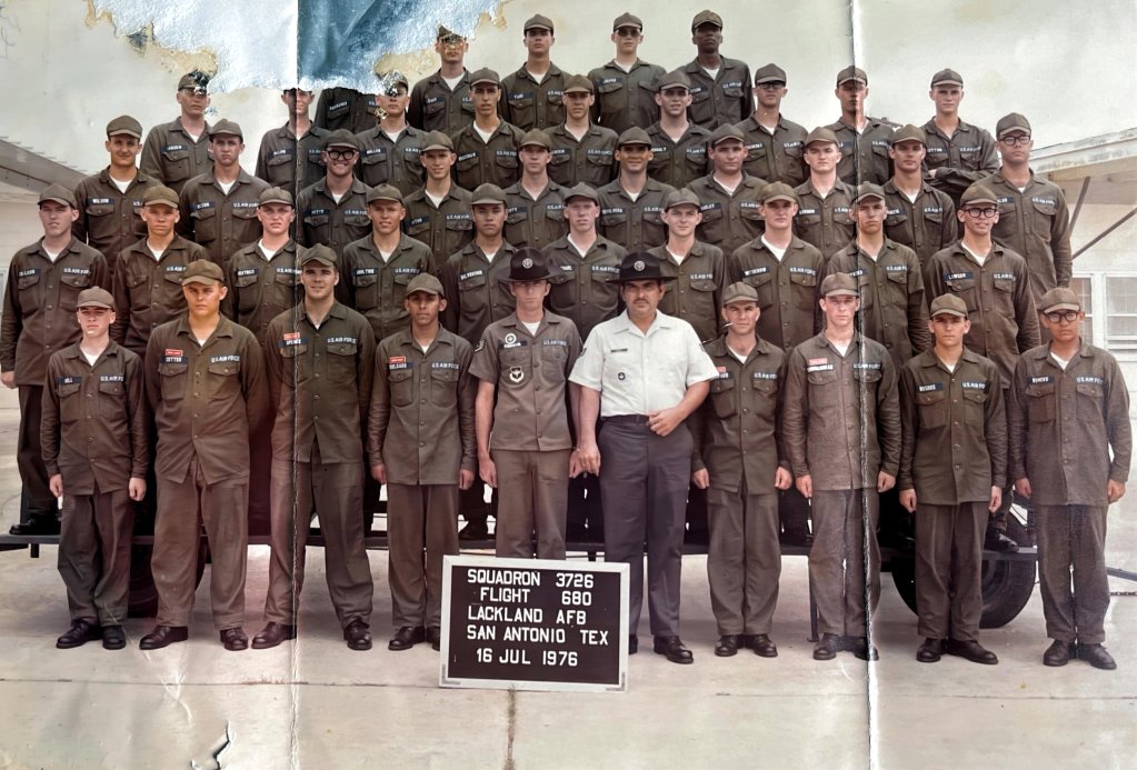 1976, Lackland AFB, Squadron 3726, Flight 680