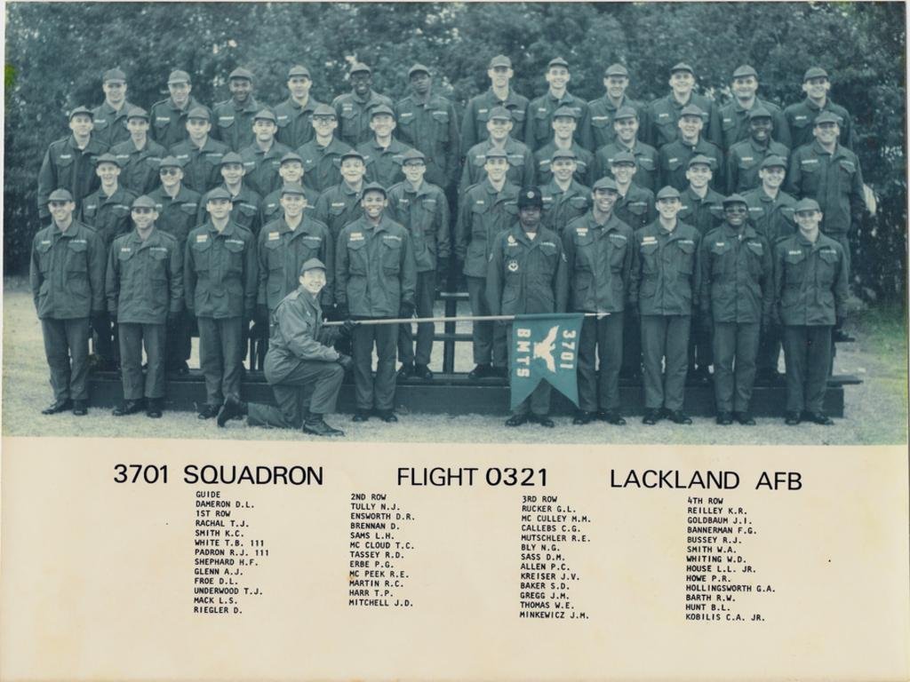 1976,LacklandAFB,Squadron 3701, Flight 0321