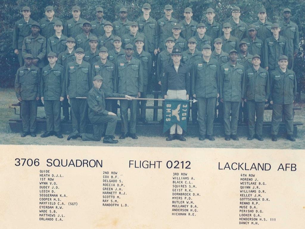 1976,LacklandAFB,Squadron 3706, Flight 0212
