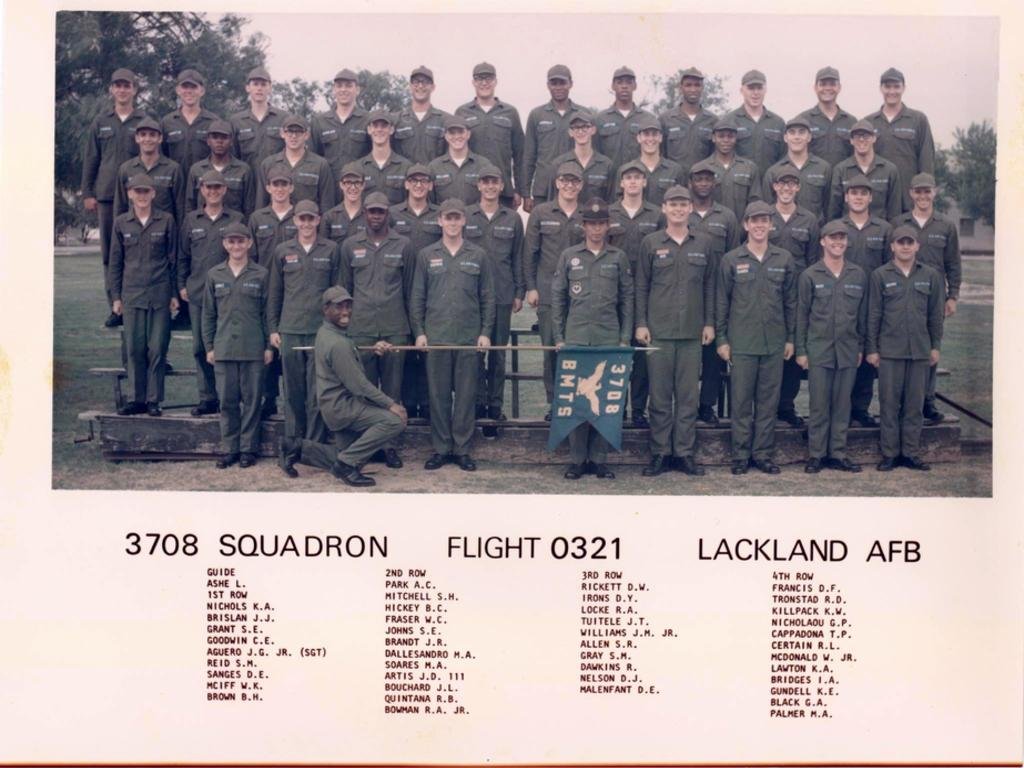 1976,LacklandAFB,Squadron 3708, Flight 0321
