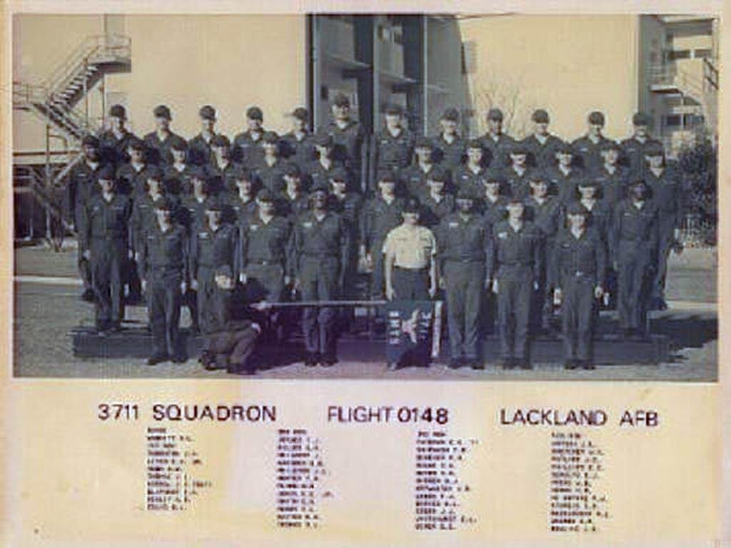 1976,LacklandAFB,Squadron 3711, Flight 0148