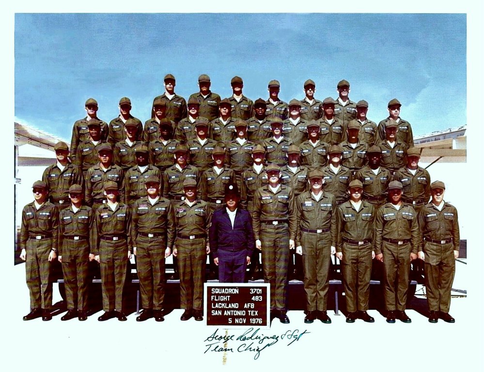 1976,Lackland AFB,Squadron 3701,Flight 483