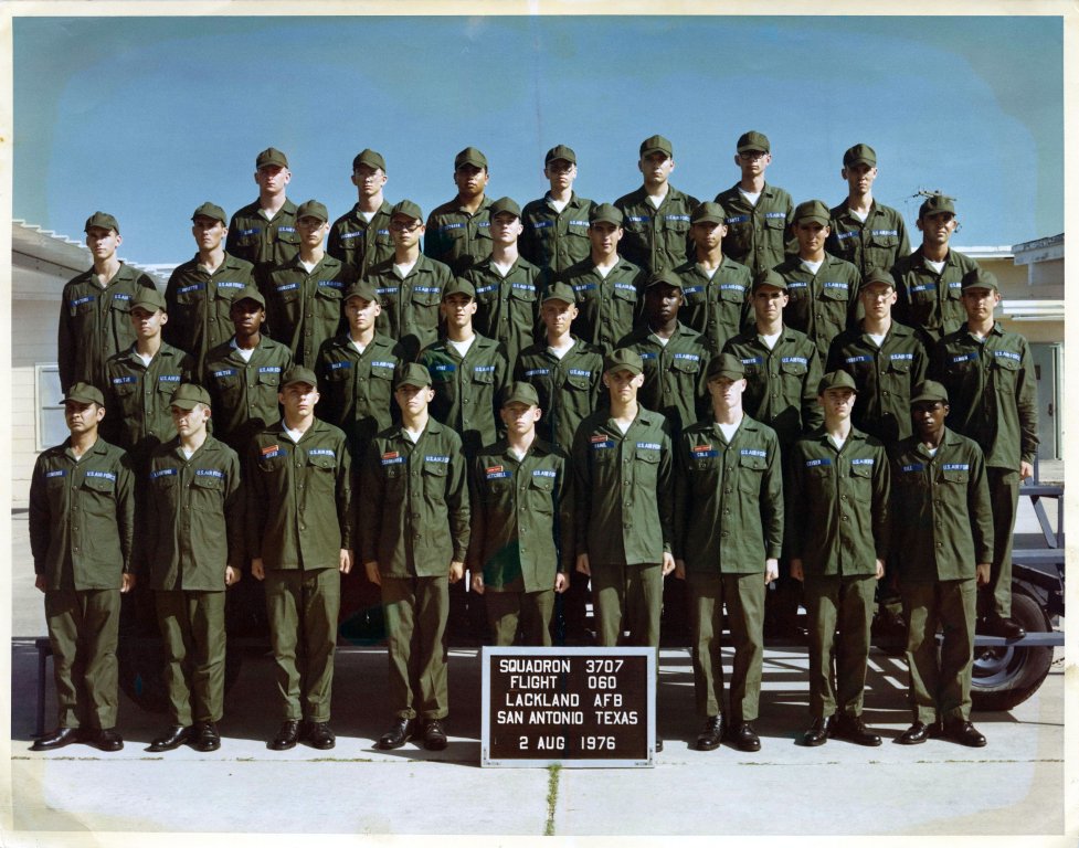 1976,Lackland AFB,Squadron 3707,Flight 060