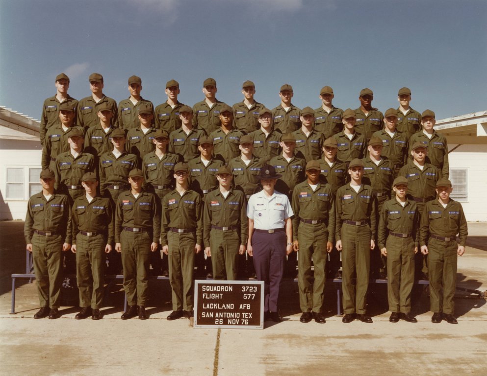 1976,Lackland AFB,Squadron 3723,Flight 577