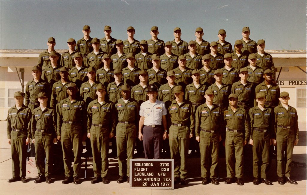 1977,Lackland AFB,Squadron 3706,Flight 038