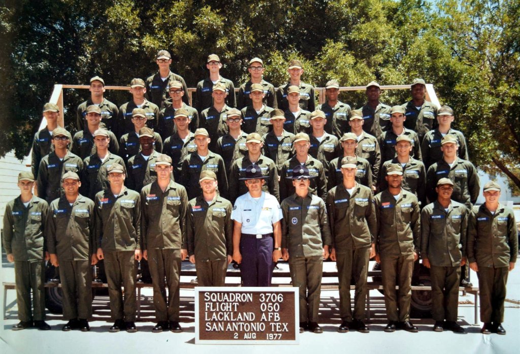 1977,Lackland AFB,Squadron 3706,Flight 050