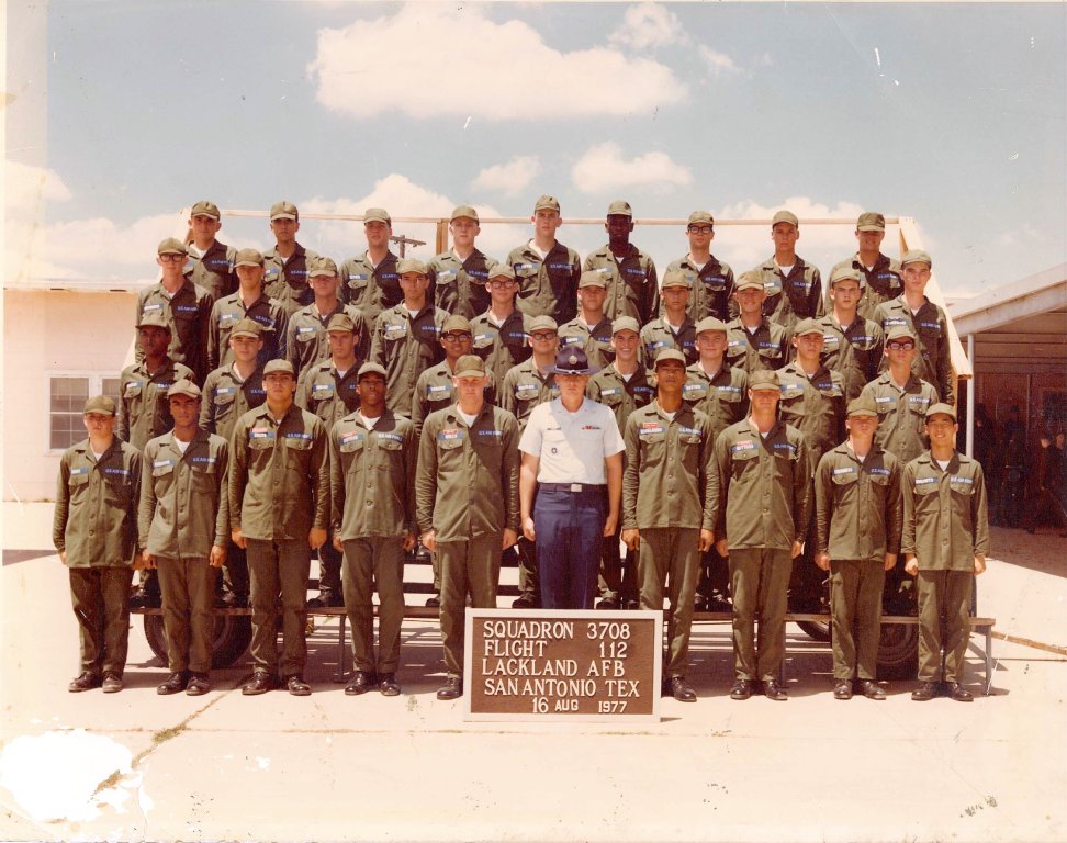 1977,Lackland AFB,Squadron 3708,Flight 112