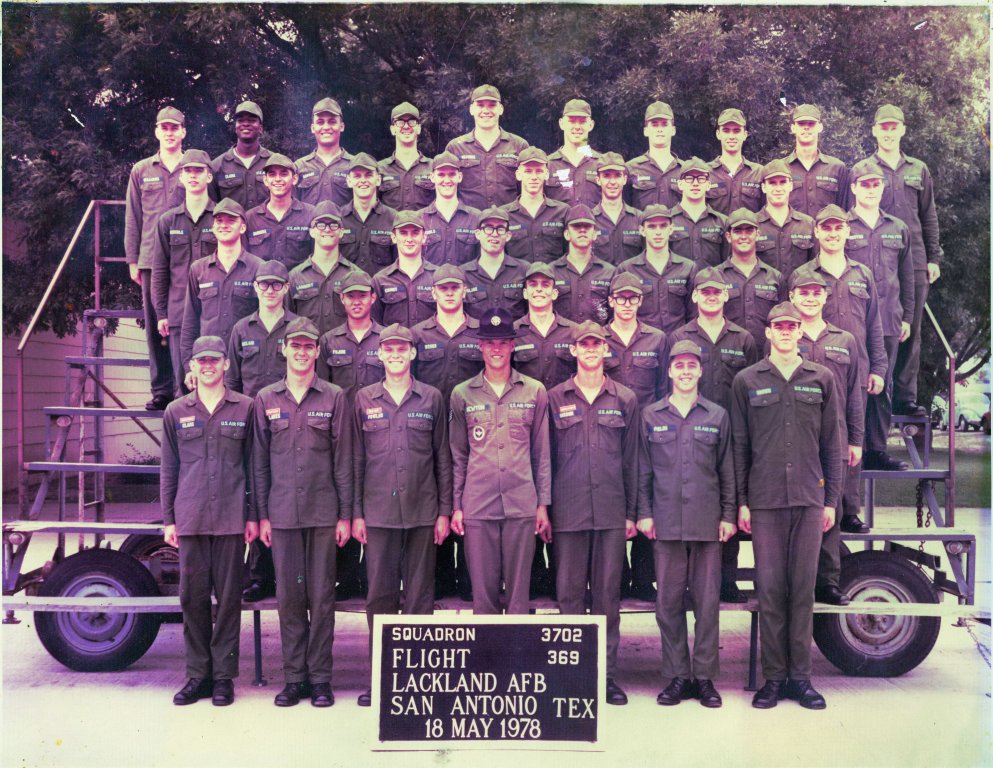 1978, Lackland AFB, Squadron 3702, Flight 369