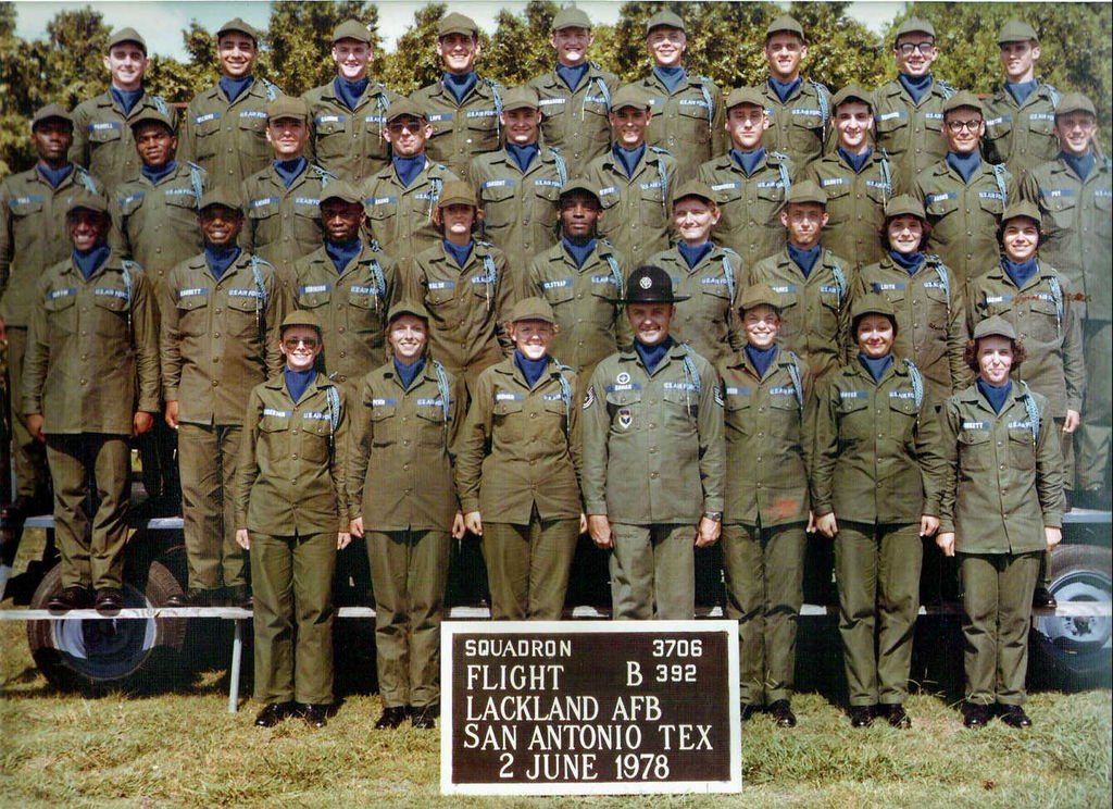 1978,LacklandAFB,Squadron 3706, Flight B-392