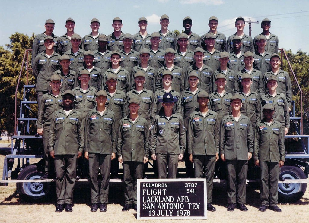 1978,LacklandAFB,Squadron 3707, Flight 541