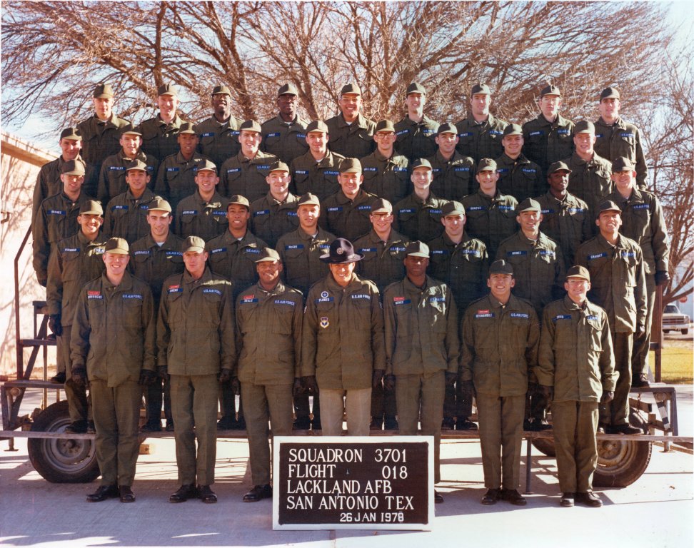1978,Lackland AFB,Squadron 3701,Flight 18