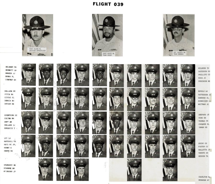 1979,Lackland AFB,Squadron 3702,Flight 039