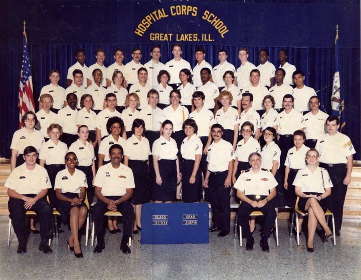 1981, NTC Great Lakes, Hospital Corps School, Class 81036