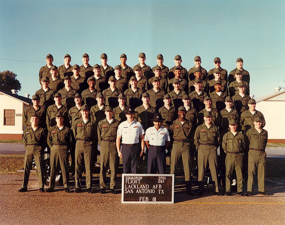 1981,LacklandAFB,Squadron 3701, Flight 061