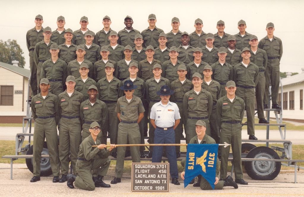 1981,LacklandAFB,Squadron 3701, Flight 456