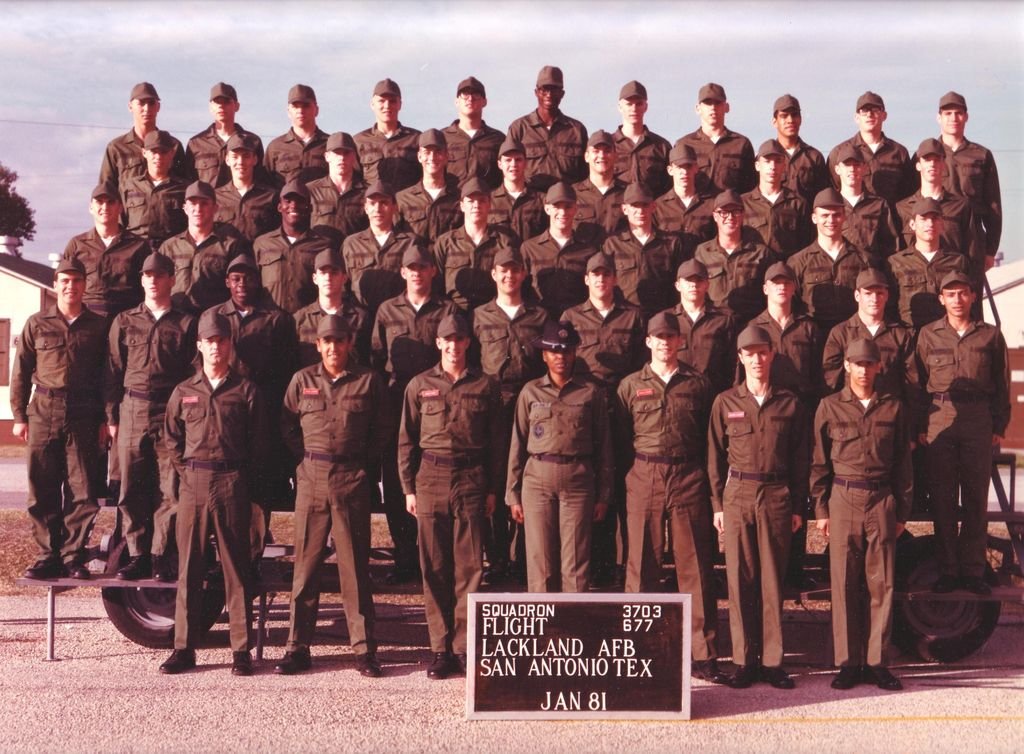 1981,LacklandAFB,Squadron 3703, Flight 677
