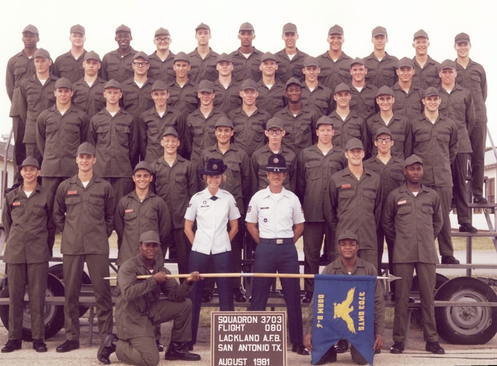 1981,LacklandAFB,Squadron 3703, Flight 080