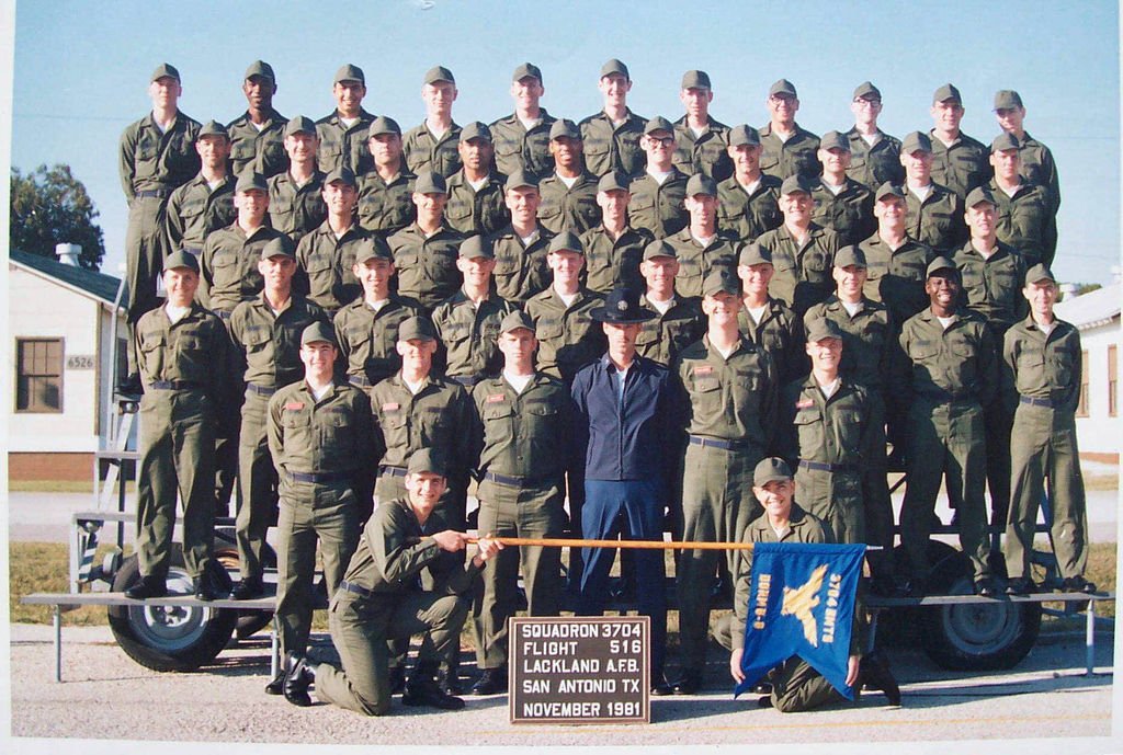 1981,LacklandAFB,Squadron 3704, Flight 516