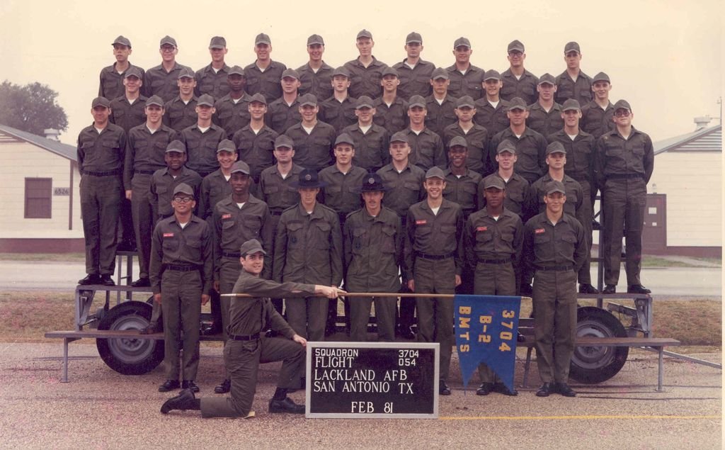1981,LacklandAFB,Squadron 3704, Flight 054