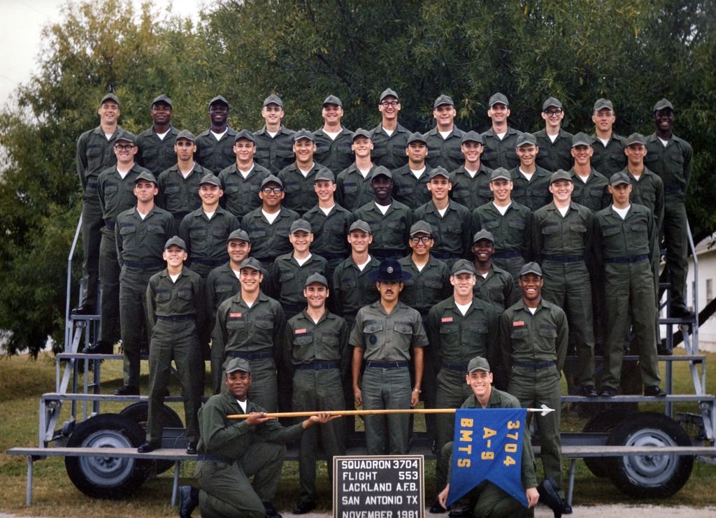 1981,LacklandAFB,Squadron 3704, Flight 553
