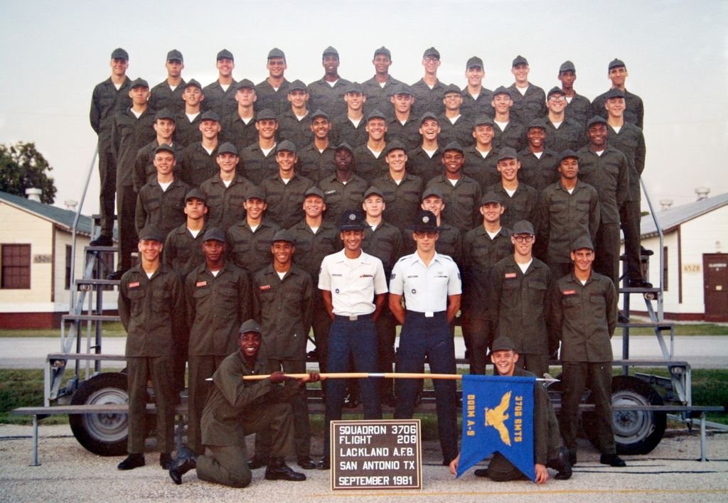 1981,LacklandAFB,Squadron 3706, Flight 208