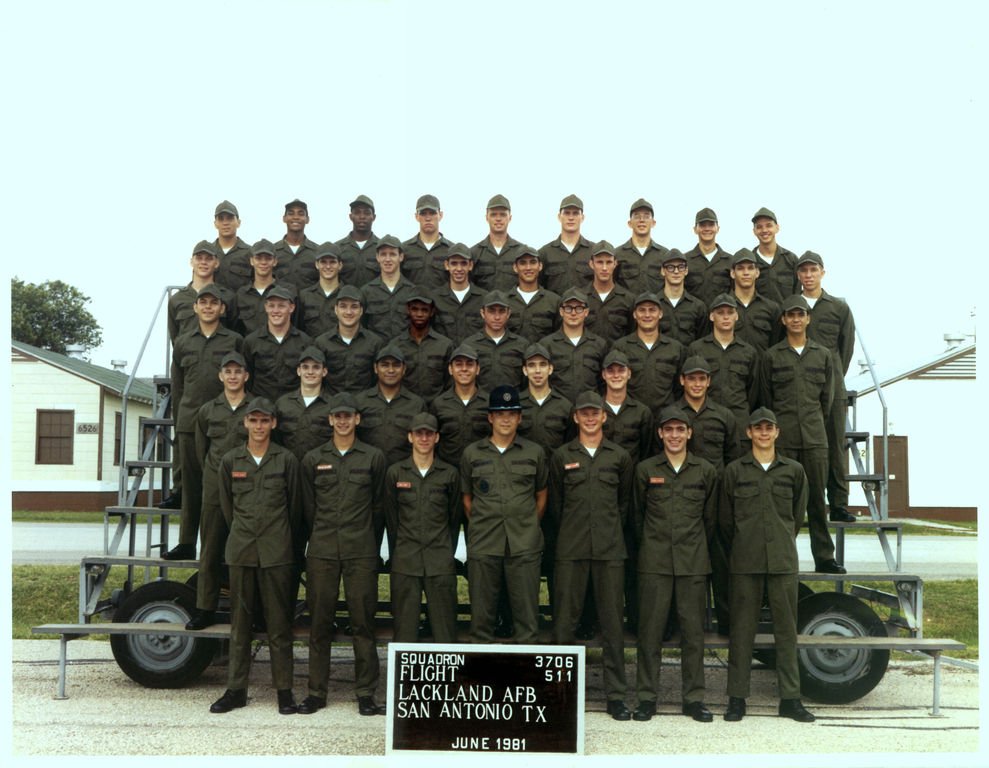 1981,LacklandAFB,Squadron 3706, Flight 511