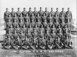 1940,MCRD San Diego,Platoon 17