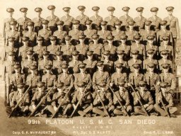 1941,MCRD San Diego,Platoon 99